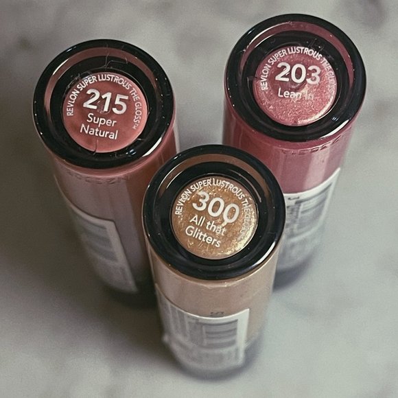 Revlon Gloss Set | Super Natural, All that Glitters, Lean In - Picture 2 of 2